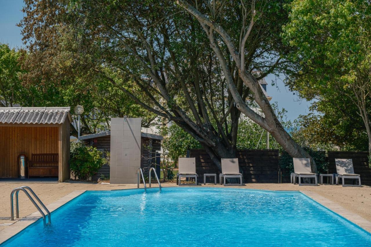 Hotel De La Plage Plonévez-Porzay Dış mekan fotoğraf