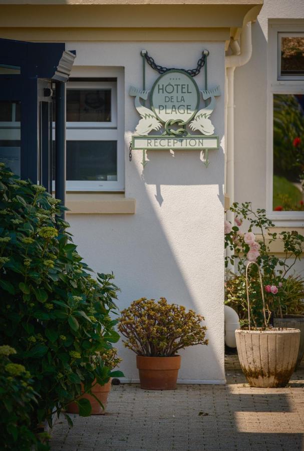 Hotel De La Plage Plonévez-Porzay Dış mekan fotoğraf