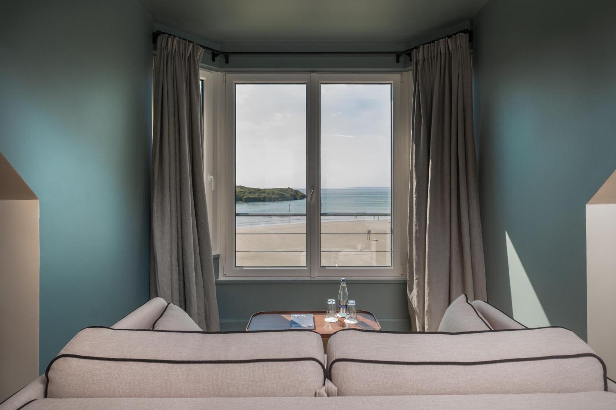Hotel De La Plage Plonévez-Porzay Dış mekan fotoğraf
