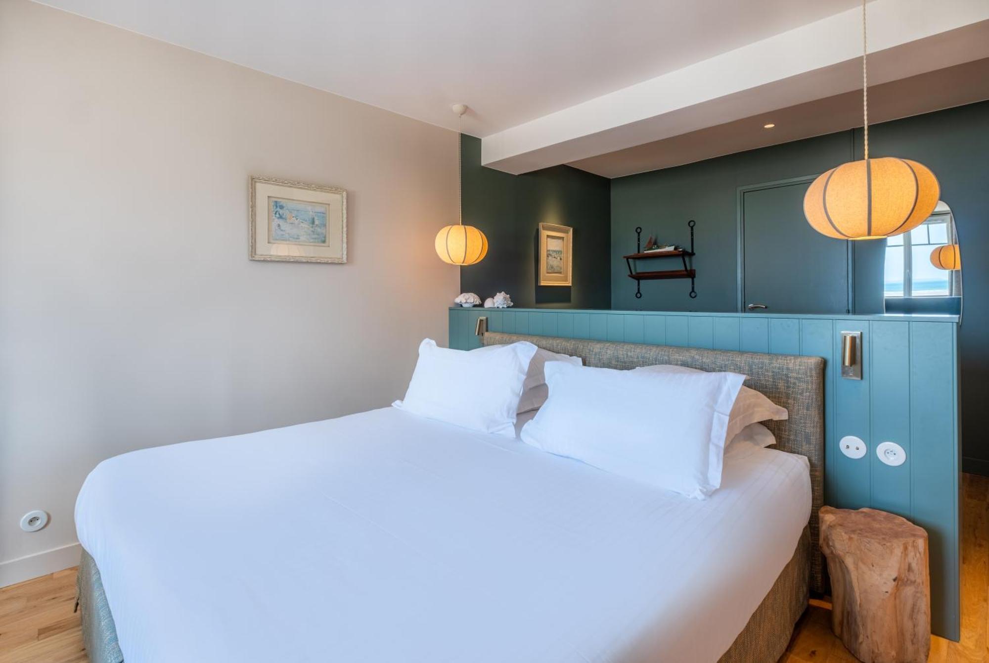 Hotel De La Plage Plonévez-Porzay Dış mekan fotoğraf